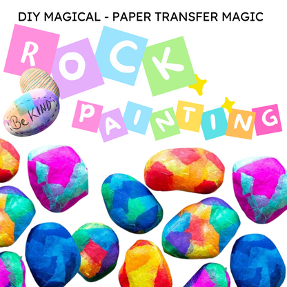 Transfer Paper Magic Rock Art Set