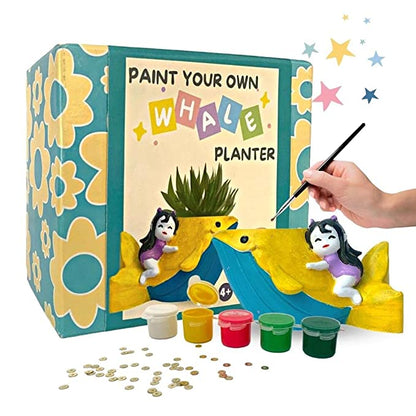 Paint Your Own Planter - Whale