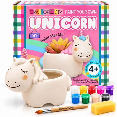 DIY Planter Painting Kit - Unicorn