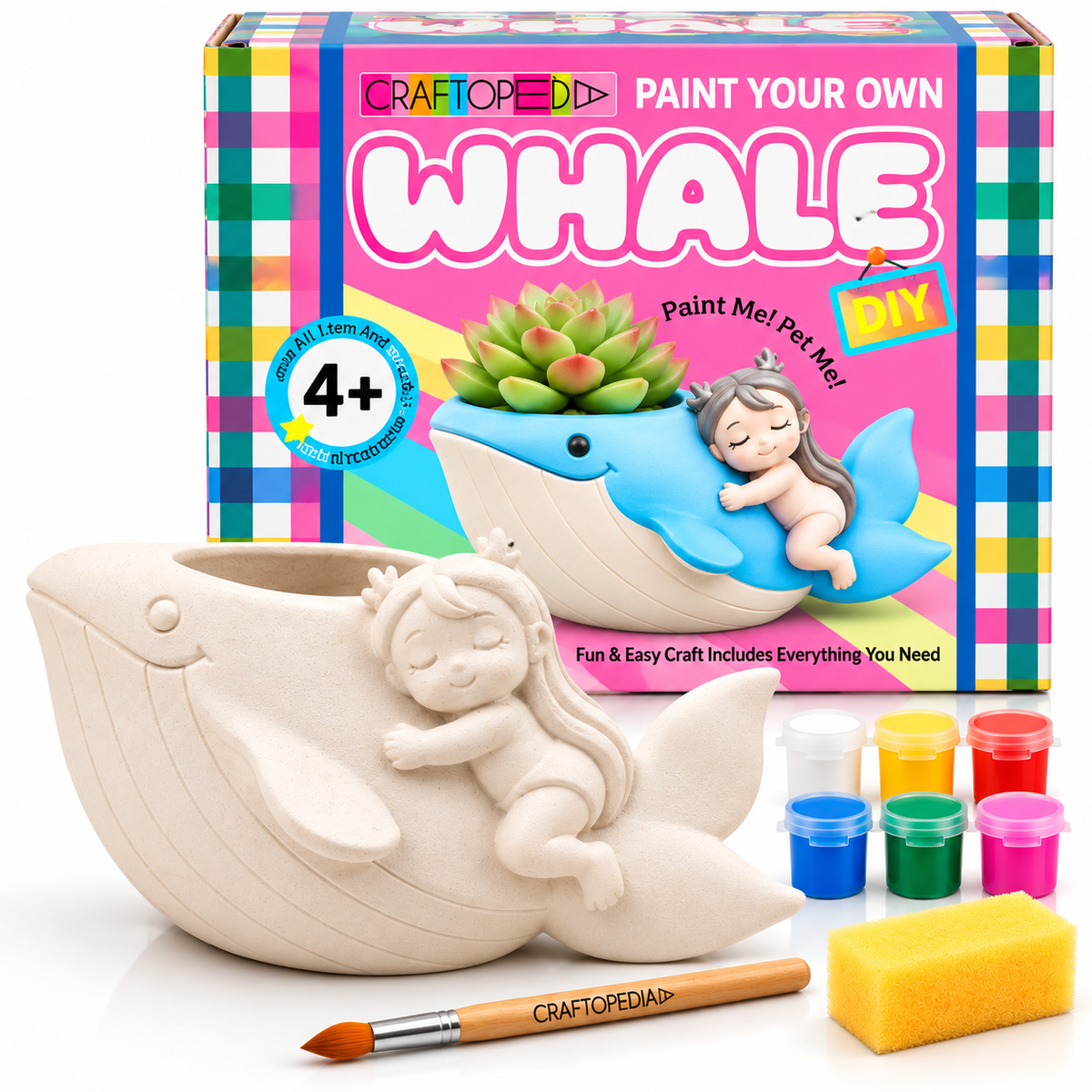 DIY Art & Craft Kit - Whale