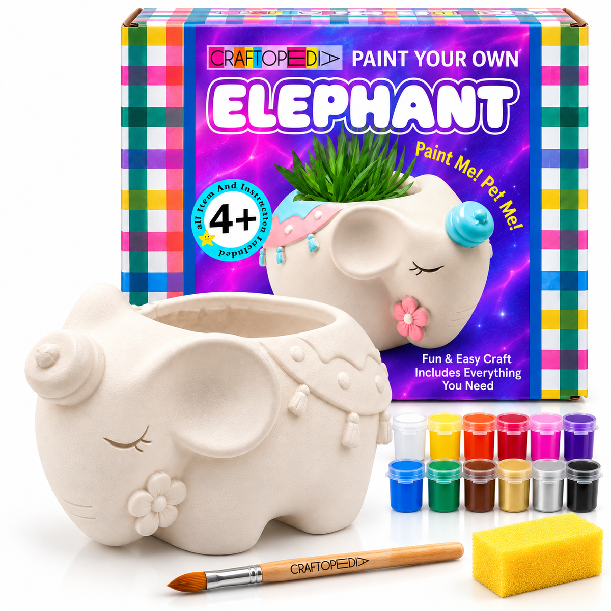 DIY Art & Craft Kit - Elephant