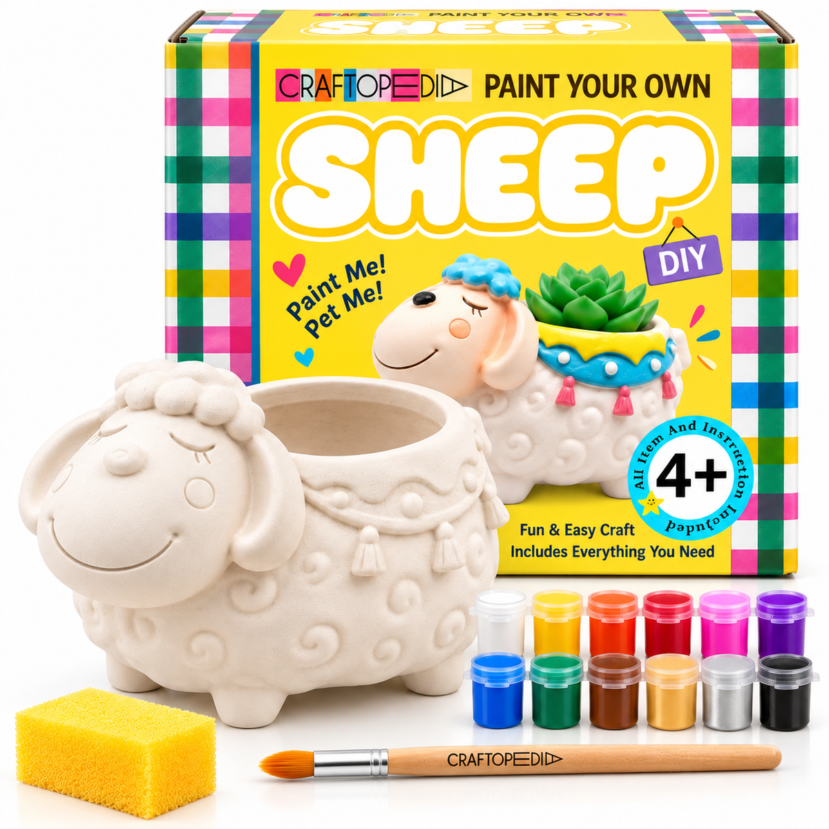 DIY Art & Craft Kit - Sheep