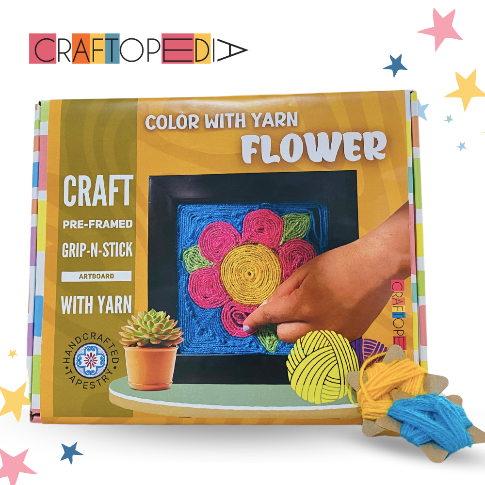 yarn carft Sunflower